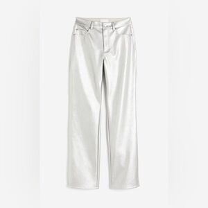 H&M Shimmering Silver Pants